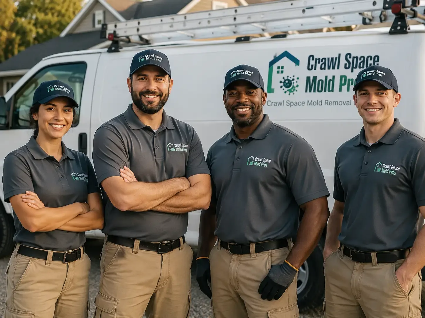 Crawl Space Mold Removal company in Martins Ferry, OH